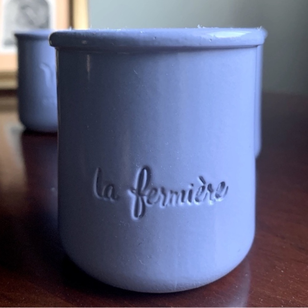 Set of 2 Zodiac & 2 Plain La Fermiere Glazed Terra Cotta
Mini Pots - Picture 4 of 8